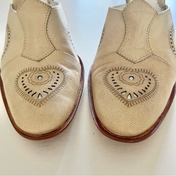 Vintage Amerino Ghiaia Heeled Mules - Picture 5 of 9